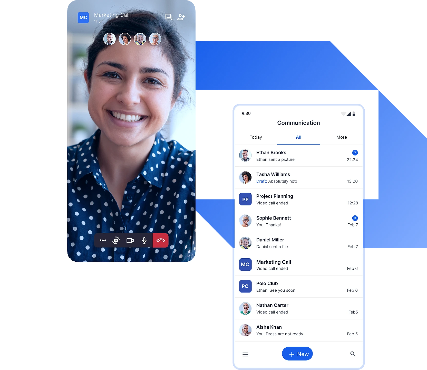 Team chat and instant messaging